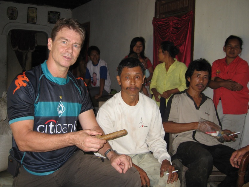 Collecting “Fossil Bambu” Specimens